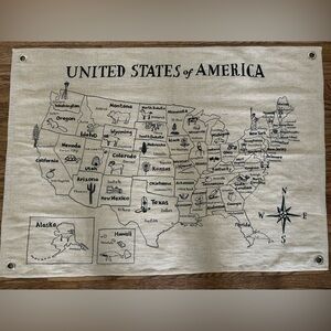 Crate and Barrel / Crate and Kids USA map